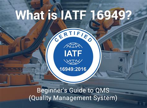 What Is IATF 16949 Beginner S Guide To QMS 45 OFF