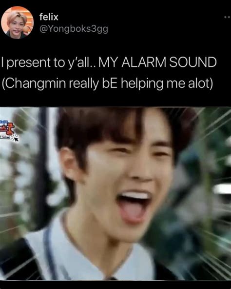 Changmin The Alarm Clock Video In 2021 The Boyz Memes The Boyz