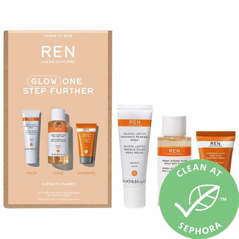 Glow One Step Further Ren Clean Skincare Sephora