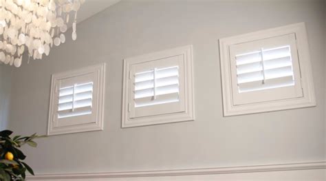 Window Treatments For Small Windows In Austin Homes Sunburst Shutters