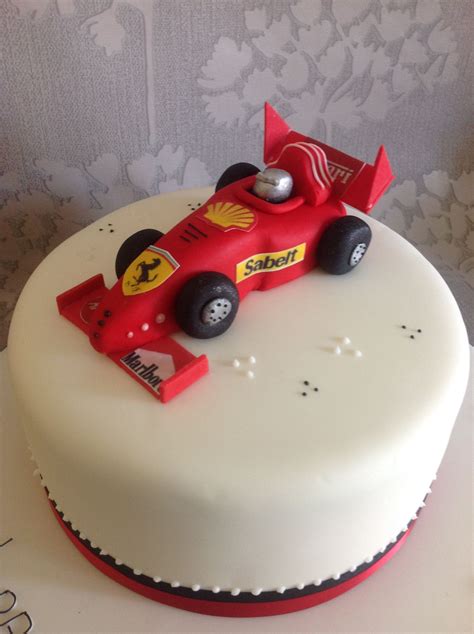 Formula 1 Themed Cake Novelty Birthday Cakes Cake Racing Cake