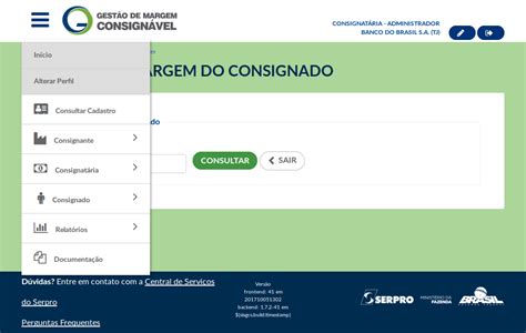 Sistema De Gestão De Margem Consignável Consignatária Cronograma