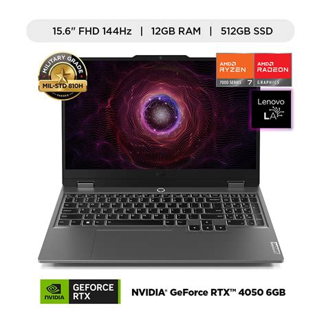 Ripley Laptop Lenovo Loq Amd Ryzen Hs Gb Ram Gb Ssd