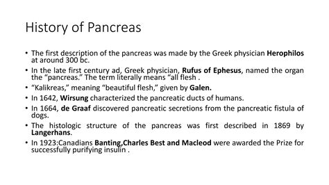 Embryology Of Pancreas Ppt