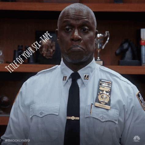 Brooklyn Nine Nine Captain Holt Title Of Your Sex Tape B Primogif