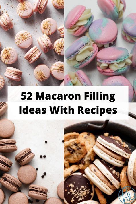 Macarons Filling Recipe, Easy Macaroons Recipe, Macaroons Flavors ...