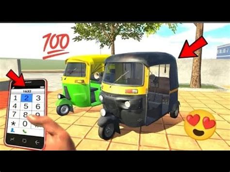 New Auto Rickshaw Cheat Code In Indian Bike Driving D New Update A