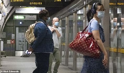 Day Two Of Mandatory Face Coverings On Public Transport Descends Into Farce Daily Mail Online