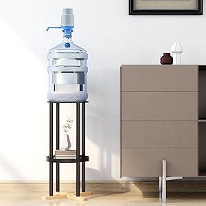 Amazon Metal With Wood Water Dispenser Floor Stand Water Stands