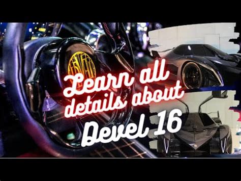 Devil 16 Hypercar Most Powerful Car Ever Built Car Engine