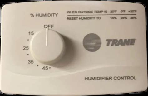 Trane Econth01aautoa Automatic Humidifier Control Installation Guide