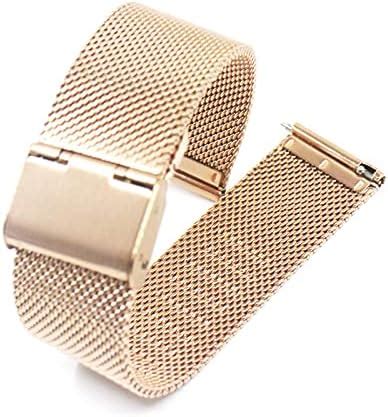 Microwear Watch Strap 20mm Replacement Stainless Steel Metal Mesh Band