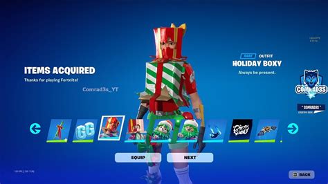 Fortnite All Winterfest 2023 FREE Skins And More Rewards YouTube