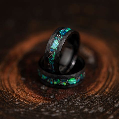 black tungsten ring men 2