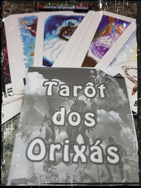 Tarot Dos Orixás 22 Cartas Mercado Livre