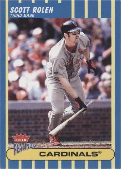 Fleer Platinum Scott Rolen For Sale Online Ebay