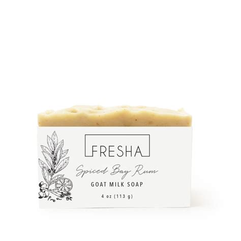 Spiced Bay Rum Goat Milk Soap Fresha Soap Co