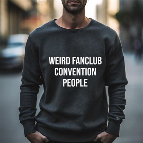 Jojo Weird Fanclub Convention People T Shirt Hersmiles