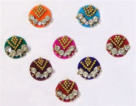 Colorful Round Bindis