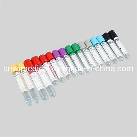 Oem Medical Disposable Plain No Additive Prp Vacuette Free Sample