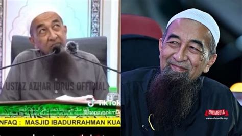 Ustaz Azhar Idrus Akhirnya Dedah Mengapa Dia Lihat Ke Atas Semasa Beri ...