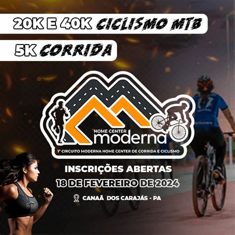 1º Circuito Moderna Home Center de Corrida e Ciclismo em Canaã dos