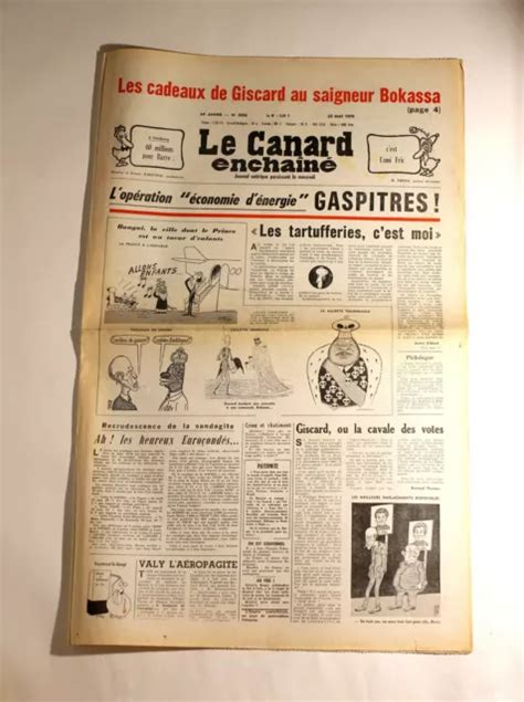 ANCIEN JOURNAL SATIRIQUE LE CANARD ENCHAÎNÉ 64e ANNÉE N 3056 23