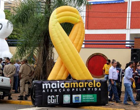 Mpms Participa Da Abertura Da Campanha Maio Amarelo Jd Not Cias