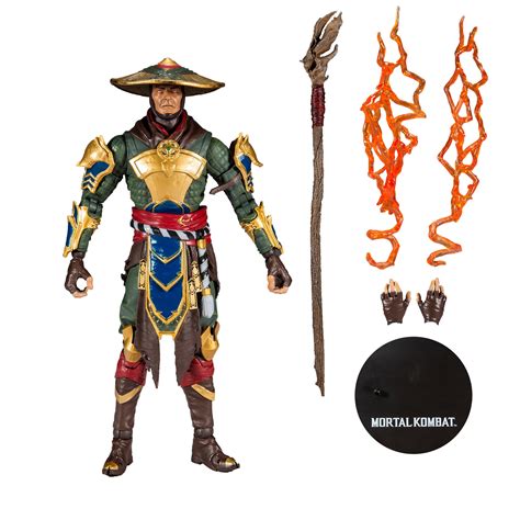 McFarlane Toys Mortal Kombat 7" Action Figure Raiden Deluxe - Walmart.com