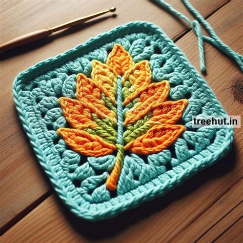 Leaf Crochet Coaster Ideas Em 2024 Tricô E Crochê Tutorial De Crochê Arte Em Croche