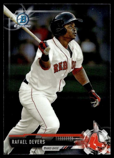 2017 Bowman Chrome Prospects Rafael Devers G45 Boston Red Sox BCP101