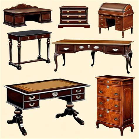 Antique Desk Styles: Comprehensive Guide to Identification and ...