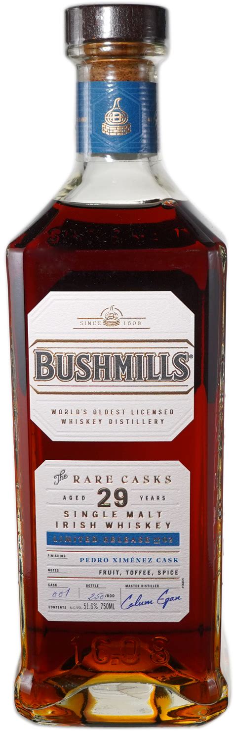 Bushmills Year Old Single Malt From Madeira Cask The Rare Cask