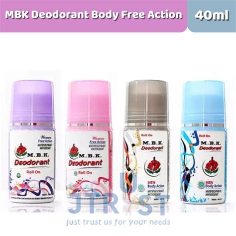 Jual Mbk Deodorant Body Free Action Antiperspirant Antioxidant 40ml