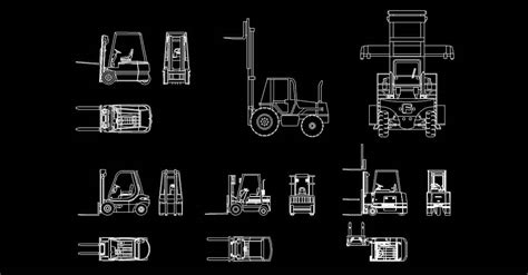 Bloques Montacargas En Autocad Dwg D Gratis Dwgautocad