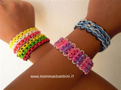 Loom Bands Come Realizzare Bracciale Triplo Lungo Con Elastici Mamma