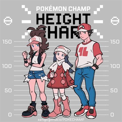 Phi On Twitter ⚡️interactive Pokémon Champ Height Chart V20⚡️