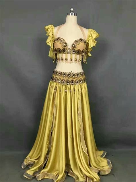 Nice Egyptian Professional Belly Dance Costume Made Any Color Ebay