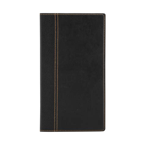 Bill Presenter | Restaurant Bill Holder Black Faux Leather