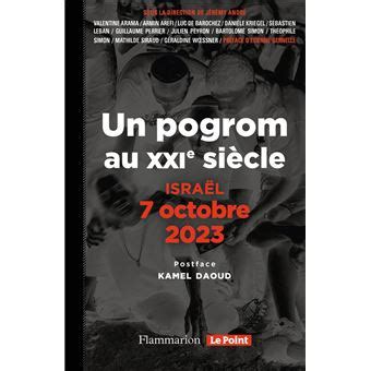 Israël 7 octobre 2023 Un pogrom au XXIᵉ siècle broché Collectif