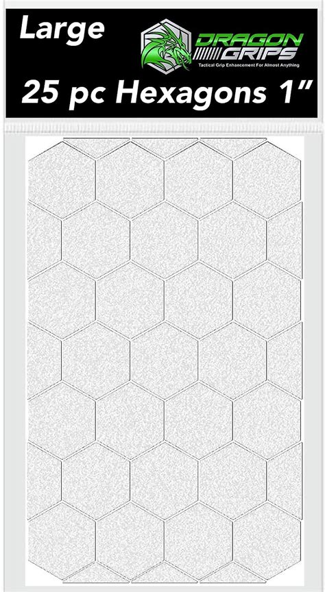 Hexagon Decal Sticker Grips Dragon Grips