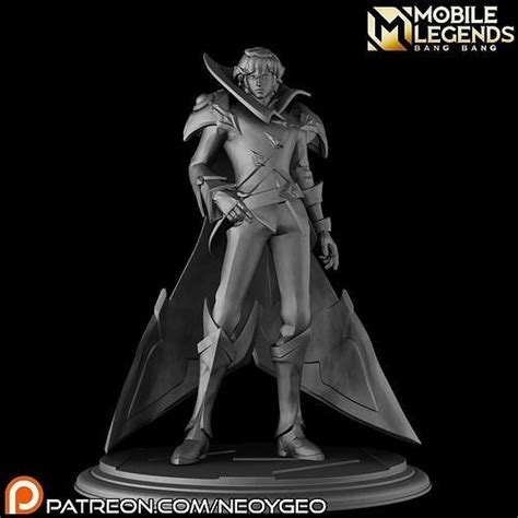 XAVIER - MOBILE LEGENDS free 3D model 3D printable | CGTrader