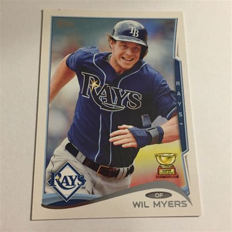 2014 Topps MLB Tampa Bay Rays Wil Myers Rookie All Star Card