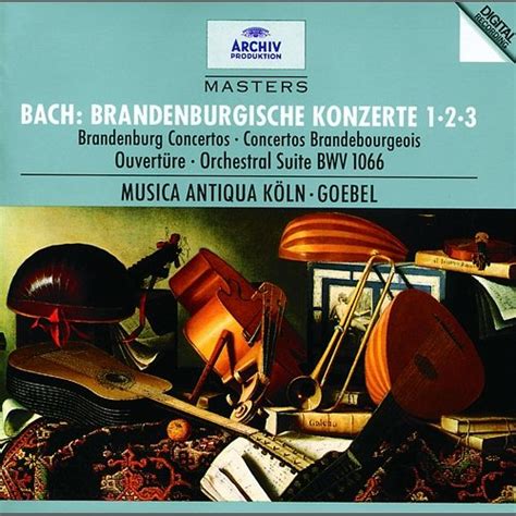 Bach J S Brandenburg Concertos Nos Musica Antiqua K Ln