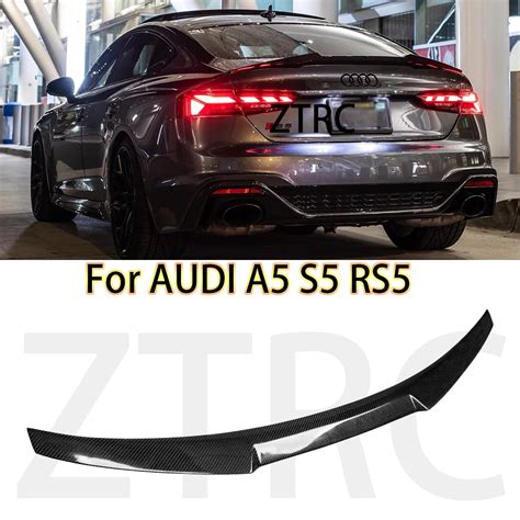 Car Spoiler For Audi A5 S5 Rs5 B9 B95 B10 2door 4door Sportbackcoupeconvertible M4 Style Real