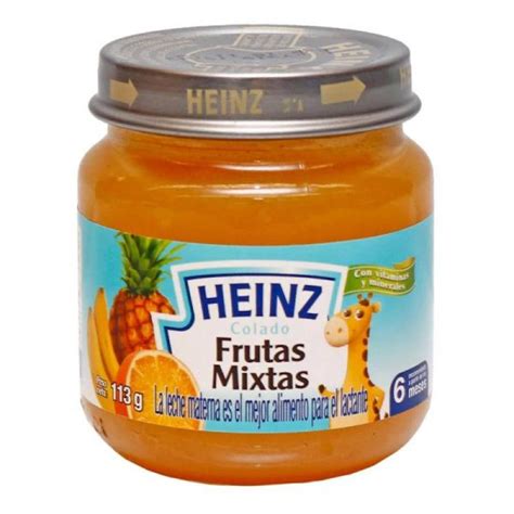 Compota Frutas Mixtas Heinz 113 G Green Co Fresh Food Market