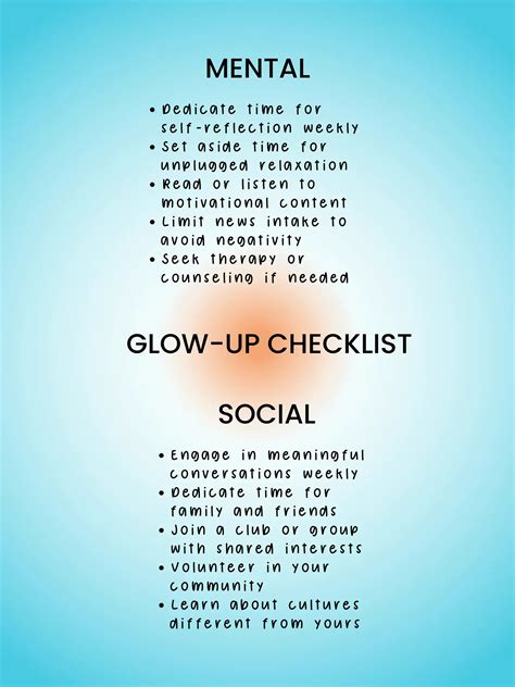 Your Glow Up Checklist Gallery Posted By Tricia Ugc Lemon8