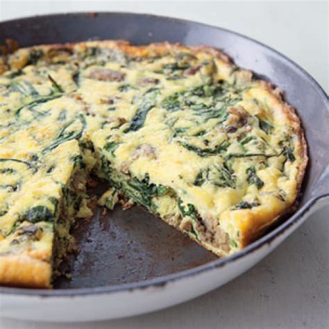 Frittata With Turkey Sausage And Arugula Williams Sonoma