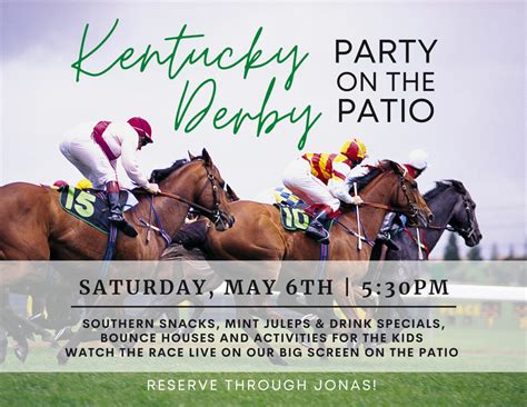 Kentucky Derby Party Out Door Country Club