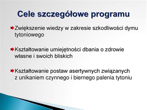 Podsumowanie VI edycji programu edukacji antytytoniowej Znajdź